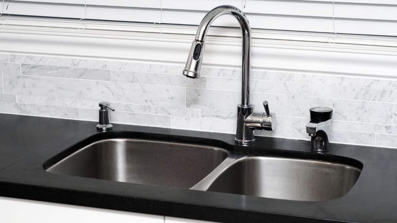 Kitchen sink plumbing repair
